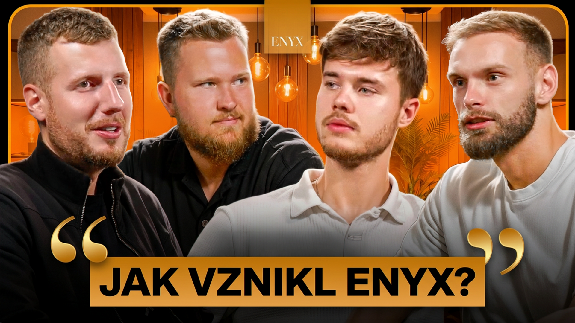 ENYX podcast – jak vznikl ENYX, video zakladatelů